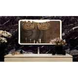 Darrahopens Furniture > Bathroom Belbagno Rectangular LED Bathroom Wall Mirror