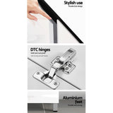 darrahopens Furniture > Bathroom Cefito 750mm Bathroom Vanity Cabinet Unit Wash Basin Sink Storage Freestanding White