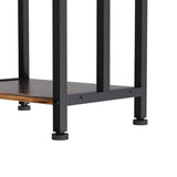 Darrahopens Furniture > Bathroom Devanti Freestanding Towel Rack 3 Tier Shelf Drying Storage Bathroom Home Black