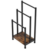 Darrahopens Furniture > Bathroom Devanti Freestanding Towel Rack 3 Tier Shelf Drying Storage Bathroom Home Black