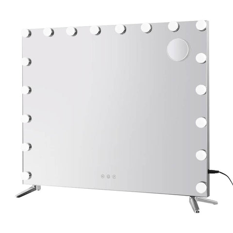 darrahopens Furniture > Bathroom Embellir Makeup Mirror with Light LED Hollywood Mounted Wall Mirrors Cosmetic