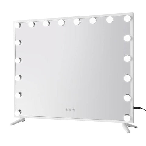 darrahopens Furniture > Bathroom Embellir Makeup Mirror with Light LED Hollywood Vanity Dimmable Wall Mirrors