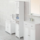 darrahopens Furniture > Bathroom Freestanding Tall Bathroom Cabinet 170x32x30 cm