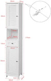 darrahopens Furniture > Bathroom Freestanding Tall Bathroom Cabinet 170x32x30 cm