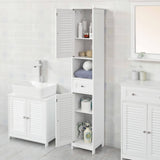 darrahopens Furniture > Bathroom Freestanding Tall Bathroom Cabinet 170x32x30 cm