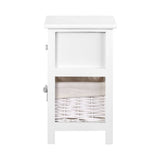 darrahopens Furniture > Bedroom 2 PCS Artiss Bedside Table - White
