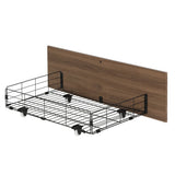 Darrahopens Furniture > Bedroom Artiss 2x Trundle Drawers for Metal Bed Frame Storage with Wheels Balck & Walnut