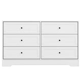 Darrahopens Furniture > Bedroom Artiss 6 Chest of Drawers Cabinet Dresser Table Tallboy Storage Bedroom White