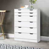 darrahopens Furniture > Bedroom Artiss 6 Chest of Drawers Tallboy Cabinet Storage Dresser Table Bedroom Storage