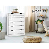 darrahopens Furniture > Bedroom Artiss 6 Chest of Drawers Tallboy Cabinet Storage Dresser Table Bedroom Storage