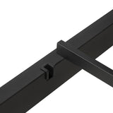 Darrahopens Furniture > Bedroom Artiss Bed Frame Metal Bed Base Double Size Platform Foundation Black PAULA