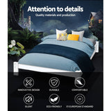 darrahopens Furniture > Bedroom Artiss Bed Frame Queen Wooden Bed Base Frame Size Timber Mattress Platform