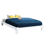 darrahopens Furniture > Bedroom Artiss Bed Frame Queen Wooden Bed Base Frame Size Timber Mattress Platform