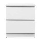 darrahopens Furniture > Bedroom Artiss Bedside Table Cabinet Lamp Side Tables Drawers Nightstand Unit White