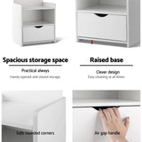 darrahopens Furniture > Bedroom Artiss Bedside Table Cabinet Shelf Display Drawer Side Nightstand Unit Storage