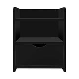 darrahopens Furniture > Bedroom Artiss Bedside Table Drawer - Black