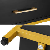 Darrahopens Furniture > Bedroom Artiss Bedside Table Drawers Side Table Shelf Bedroom Furniture Nightstand Black