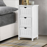 darrahopens Furniture > Bedroom Artiss Bedside Table - White