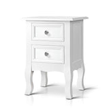 darrahopens Furniture > Bedroom Artiss Bedside Tables Drawers Side Table French Storage Cabinet Nightstand Lamp