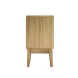 Darrahopens Furniture > Bedroom Artiss Bedside Tables Rattan Drawers Side Table Nightstand Storage Cabinet Wood