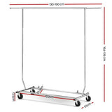 darrahopens Furniture > Bedroom Artiss Clothes Coat Rack Stand Portable Garment Hanging Rail Airer Adjustable