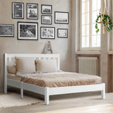 darrahopens Furniture > Bedroom Artiss Double Full Size Wooden Bed Frame SOFIE Pine Timber Mattress Base Bedroom
