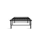 darrahopens Furniture > Bedroom Artiss Folding Bed Frame Single Metal Bed Base Portable Black