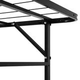 darrahopens Furniture > Bedroom Artiss Folding Queen Metal Bed Frame - Black