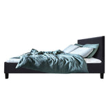 darrahopens Furniture > Bedroom Artiss Neo Bed Frame Fabric - Charcoal Queen