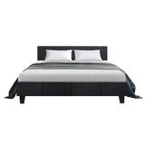 darrahopens Furniture > Bedroom Artiss Neo Bed Frame Fabric - Charcoal Queen