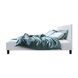 darrahopens Furniture > Bedroom Artiss Neo Bed Frame PU Leather - White Double