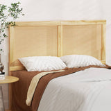 Darrahopens Furniture > Bedroom Artiss Rattan Bed Frame Double Size Bed Head Headboard Bedhead Base RIBO Pine