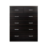 darrahopens Furniture > Bedroom Artiss Tallboy 6 Drawers Storage Cabinet - Walnut