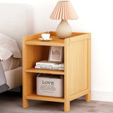 darrahopens Furniture > Bedroom Bamboo Bedside Table Nightstand Storage Bedroom Sofa Side Stand