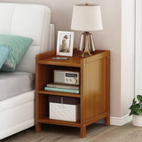 darrahopens Furniture > Bedroom Bamboo Bedside Table Nightstand Storage Bedroom Sofa Side Stand