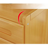 darrahopens Furniture > Bedroom Bamboo Bedside Table Nightstand Storage Bedroom Sofa Side Stand