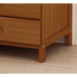 darrahopens Furniture > Bedroom Bamboo Bedside Table Nightstand Storage Bedroom Sofa Side Stand