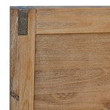 darrahopens Furniture > Bedroom Bed Frame Single Size in Solid Wood Veneered Acacia Bedroom Timber Slat in Oak