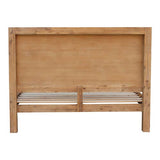 darrahopens Furniture > Bedroom Bed Frame Single Size in Solid Wood Veneered Acacia Bedroom Timber Slat in Oak