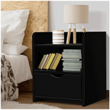 Darrahopens Furniture > Bedroom Bedside Tables Side Table Nightstand Storage Drawer Shelf Bedroom