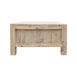 darrahopens Furniture > Bedroom Coffee Table Solid Acacia Wood & Veneer 1 Drawers Storage Oak Colour