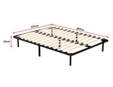 darrahopens Furniture > Bedroom Double Metal Bed Frame - Bedroom Furniture