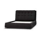 Darrahopens Furniture > Bedroom Kiama Queen Size Bed Frame Timber Mattress Base With Storage Drawers - Grey