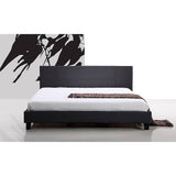 darrahopens Furniture > Bedroom King Linen Fabric Bed Frame Grey