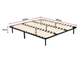 darrahopens Furniture > Bedroom King Metal Bed Frame - Bedroom Furniture