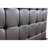 darrahopens Furniture > Bedroom King Single PU Leather Deluxe Bed Frame Brown