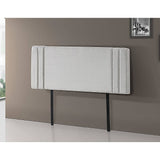 darrahopens Furniture > Bedroom Linen Fabric Double Bed Deluxe Headboard Bedhead - Beige
