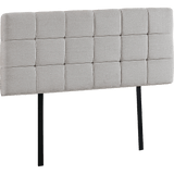 darrahopens Furniture > Bedroom Linen Fabric Double Bed Deluxe Headboard Bedhead - Beige