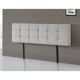 darrahopens Furniture > Bedroom Linen Fabric King Bed Deluxe Headboard Bedhead - Beige