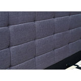 darrahopens Furniture > Bedroom Linen Fabric King Deluxe Bed Frame Grey